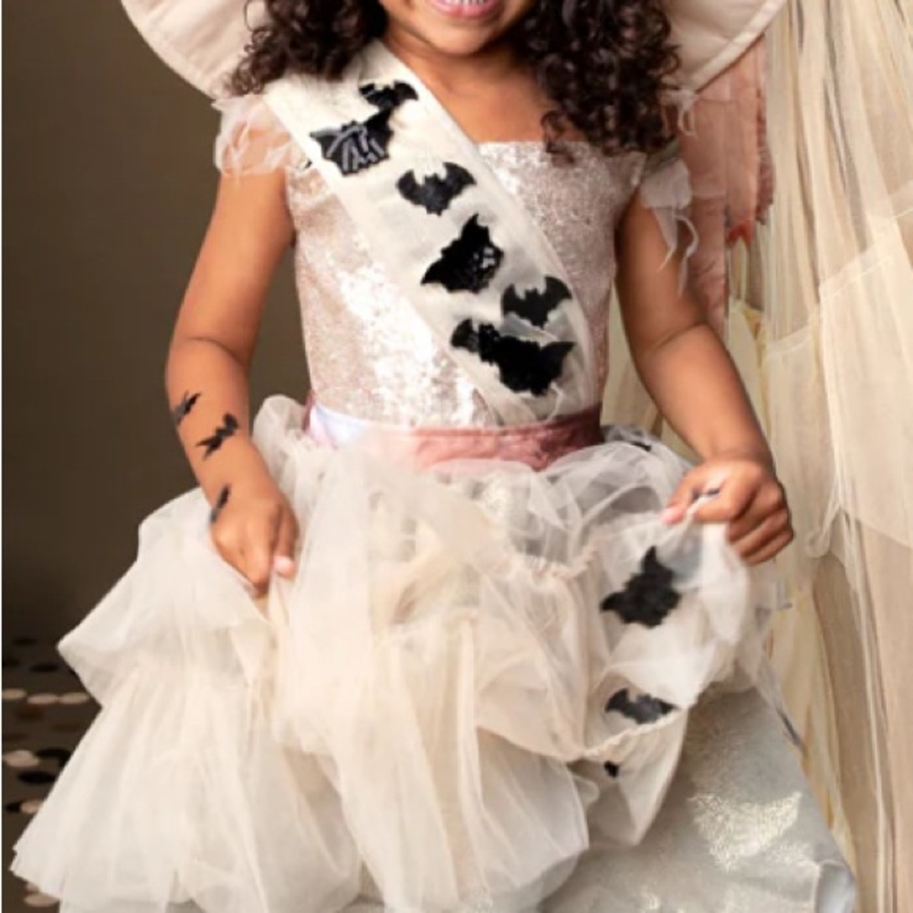 Chasing fireflies batty ballerina witch costume size 8 - Picture 2 of 13